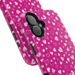 Broken Heart Hot Pink Impact-Resistant iPhone Case | MagSafe - iPhone 17 / Glossy - Shamo's