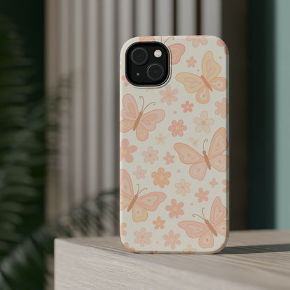 Garden Butterflies Design iPhone Case | MagSafe