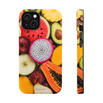 Tropical Fruit Magnetic Impact-Resistant Phone Case with MagSafe
