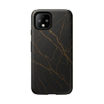 Black Marble Tough iPhone Case  Shamo's