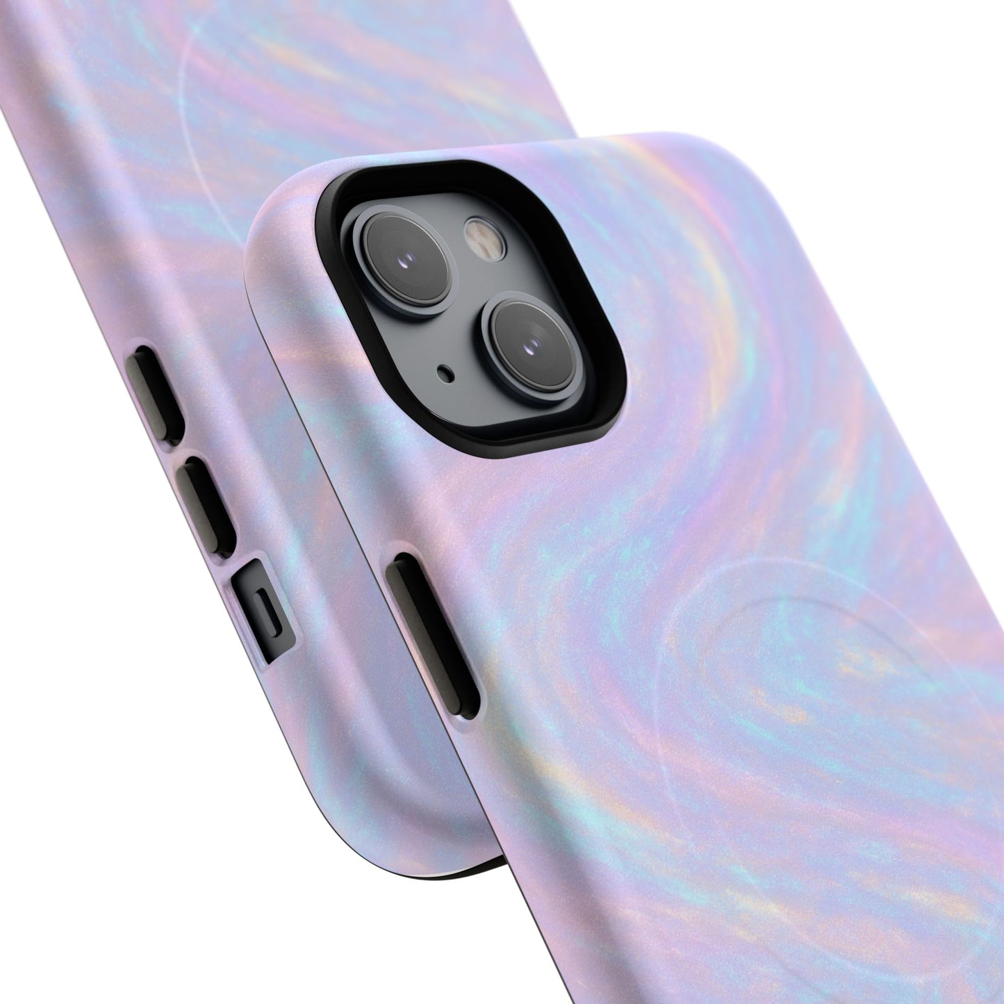 Luxury Series Iridescent Swirl iPhone Case with MagSafe