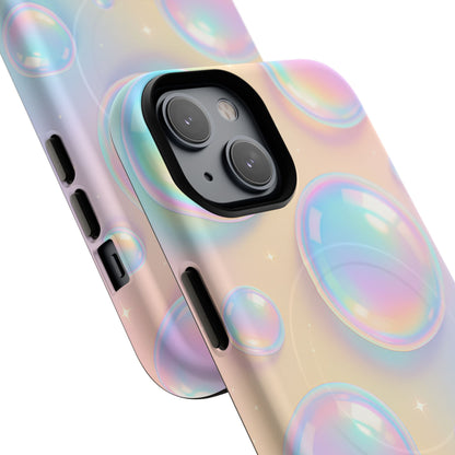 Holographic Bubble iPhone Case - with MagSafe