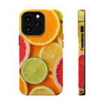 Citrus Slices MagSafe Impact-Resistant Phone Case (Vitamin C)