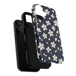 Navy Blossom Floral iPhone Case | MagSafe  Shamo's
