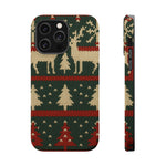 Holiday Reindeer Knit iPhone Case | compatible with MagSafe  Shamo's iPhone 14 Pro Max / Matte
