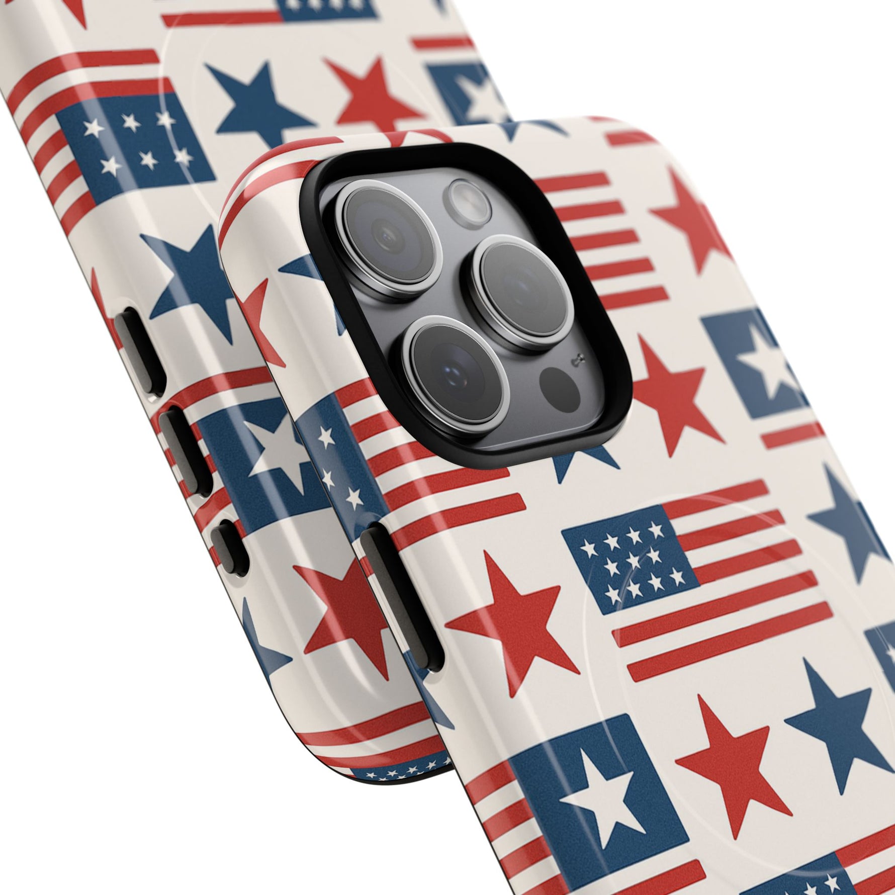 Patriotic American Flag iPhone Case | MagSafe