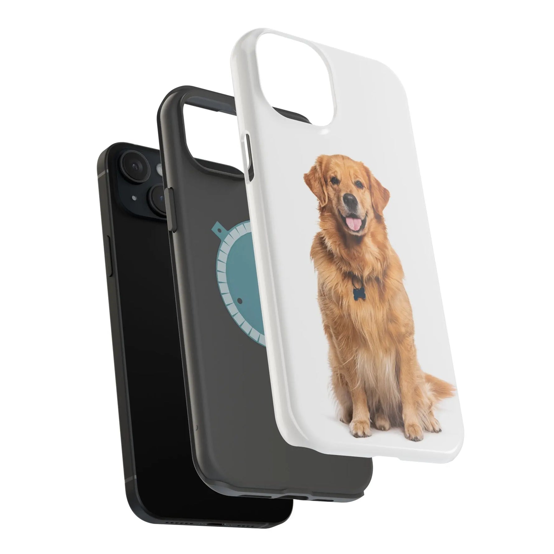 MagSafe Tough Cases with Golden Retriever dog print - Shamo's
