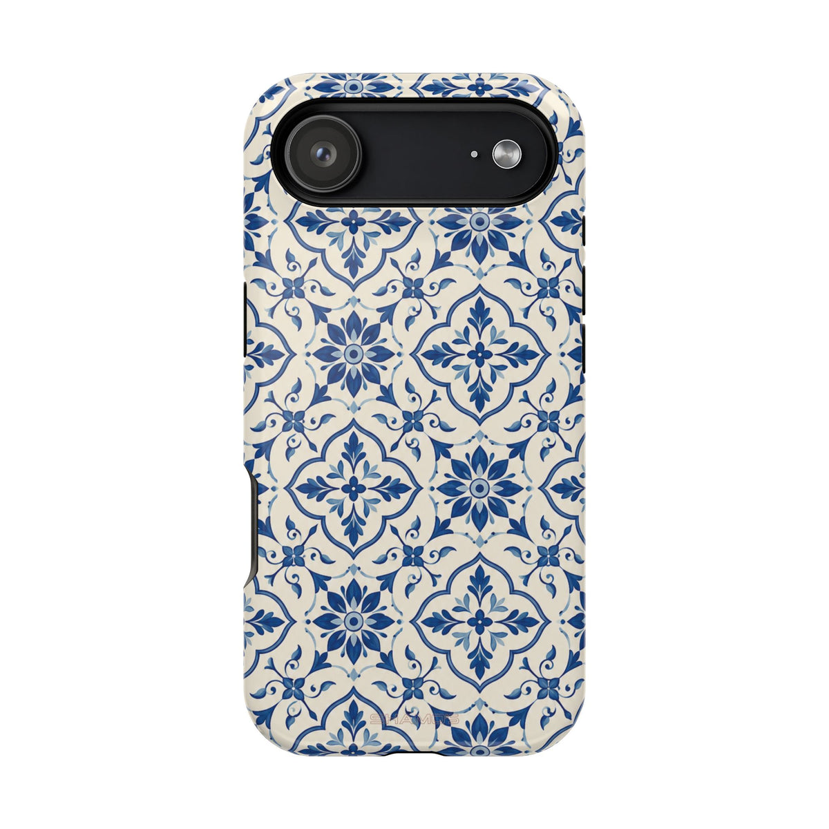 Lisbon Tile – Blue Ornamental MagSafe Phone Case