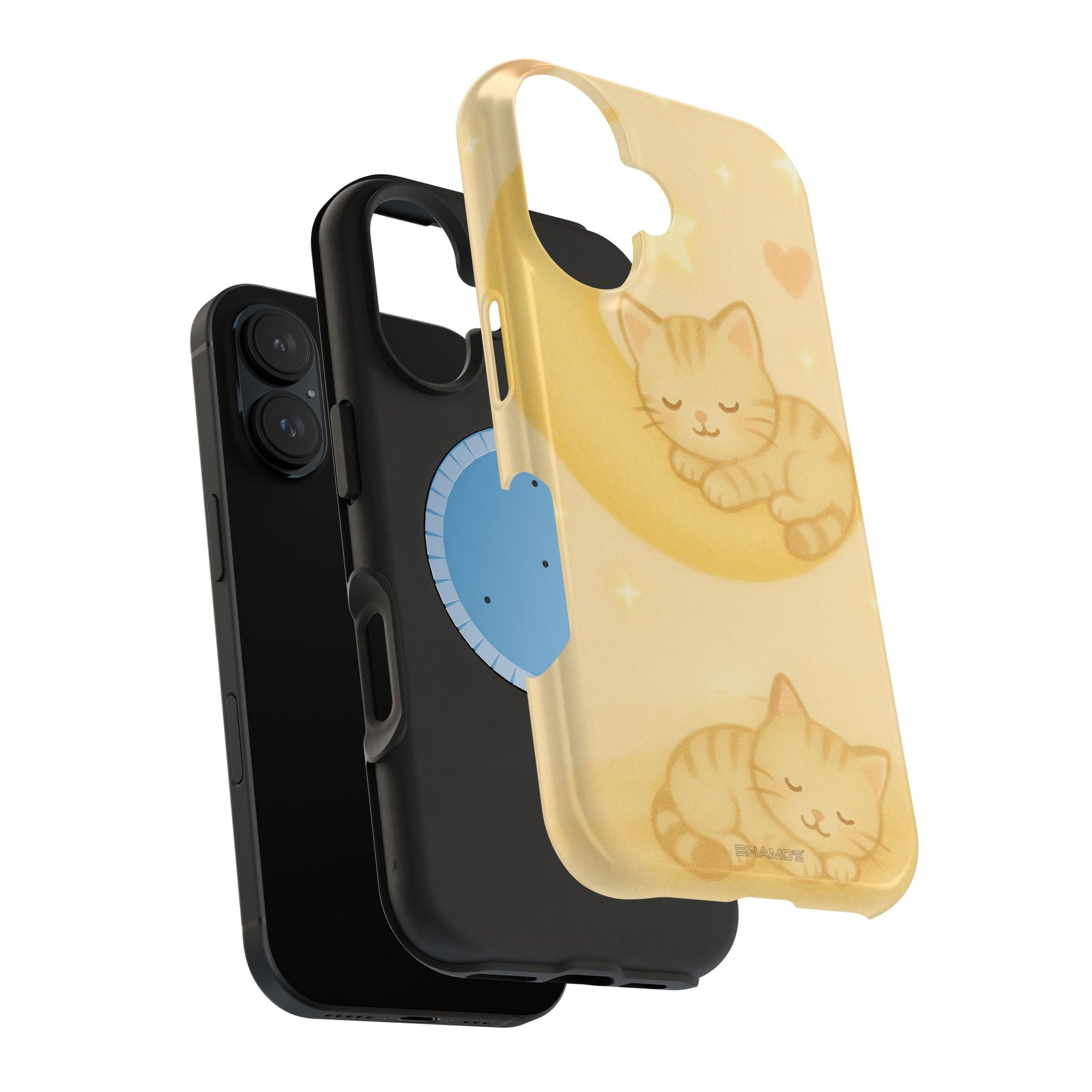 Sweet Kitten Dreams iPhone Case with MagSafe - iPhone 17 / Glossy - Shamo's