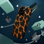 Leopard Print Impact-Resistant iPhone Case with MagSafe Compatibility  Shamo's