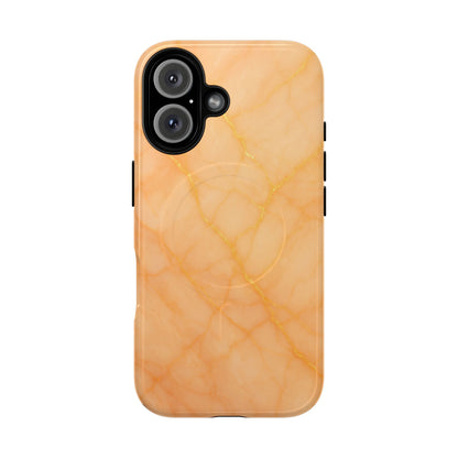 Golden Hour Marble iPhone Case with MagSafe - Shamo's