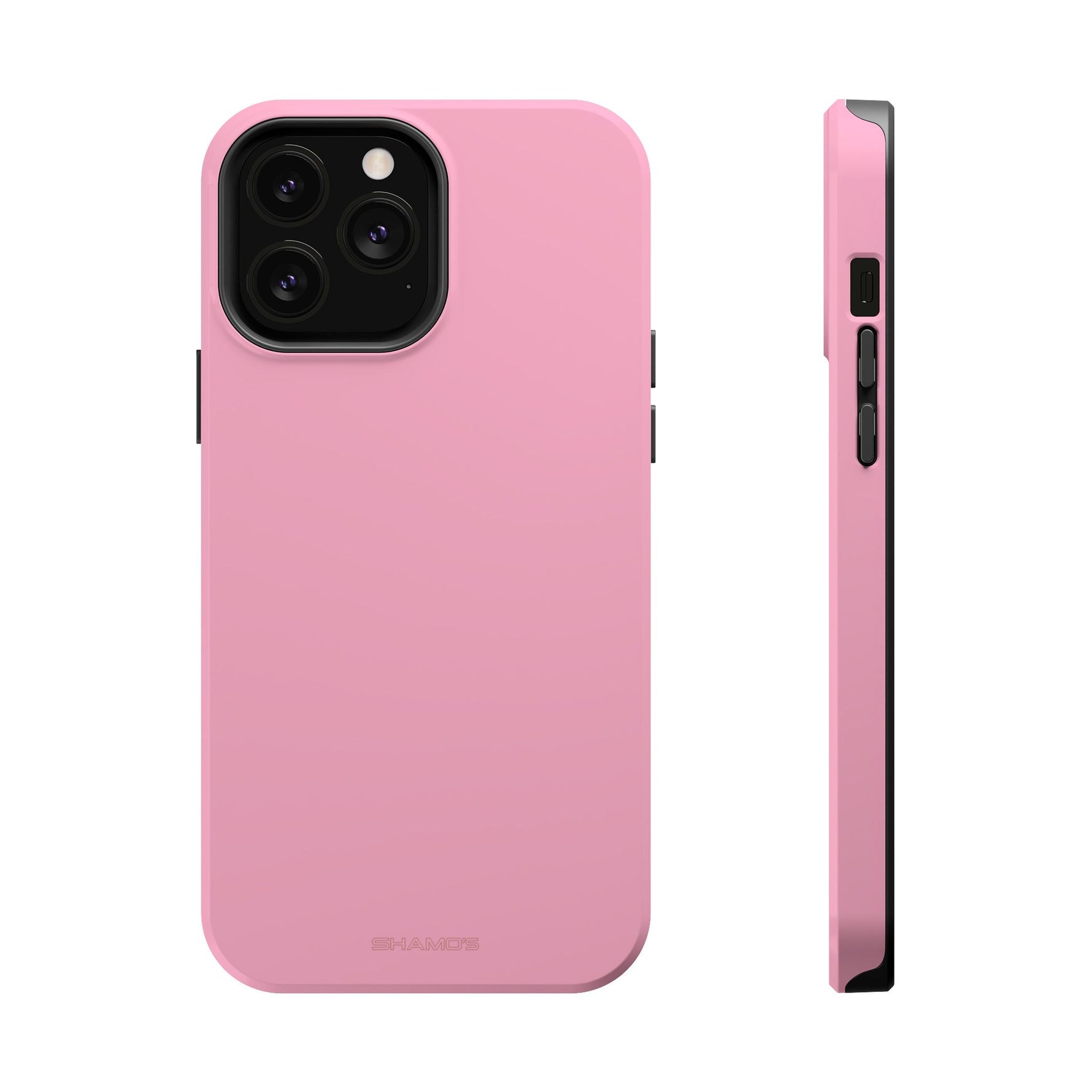 Cotton Candy Pastel Pink Impact-Resistant Phone Case | Slim Protective MagSafe-Compatible Cover