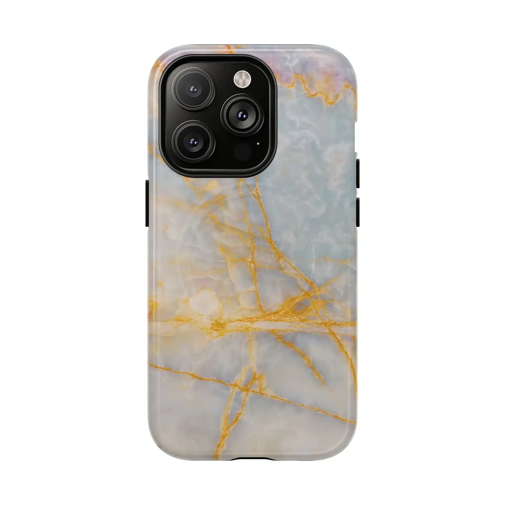Marble Gold Vein iPhone Case (MagSafe Compatible)  Shamo's iPhone 14 Pro / Glossy