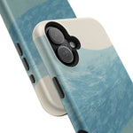 “Calm Over Chaos” Abstract Ocean Wave iPhone Case | MagSafe Compatible  Shamo's