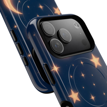 Moon Glow Magic Case for iPhone - Star and Moon Design | MagSafe