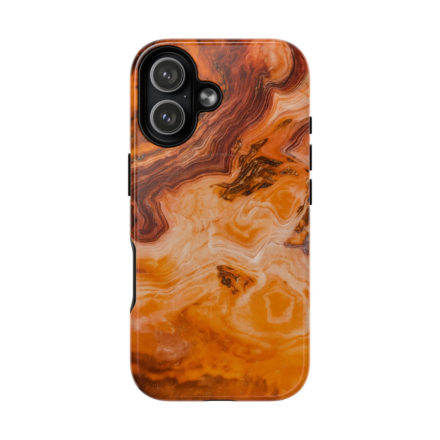 Amber Agate Marble iPhone Case — compatible with MagSafe - Shamo's