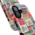 Vintage Romantic Love Stamp iPhone Case | Tough Protection + MagSafe  Shamo's