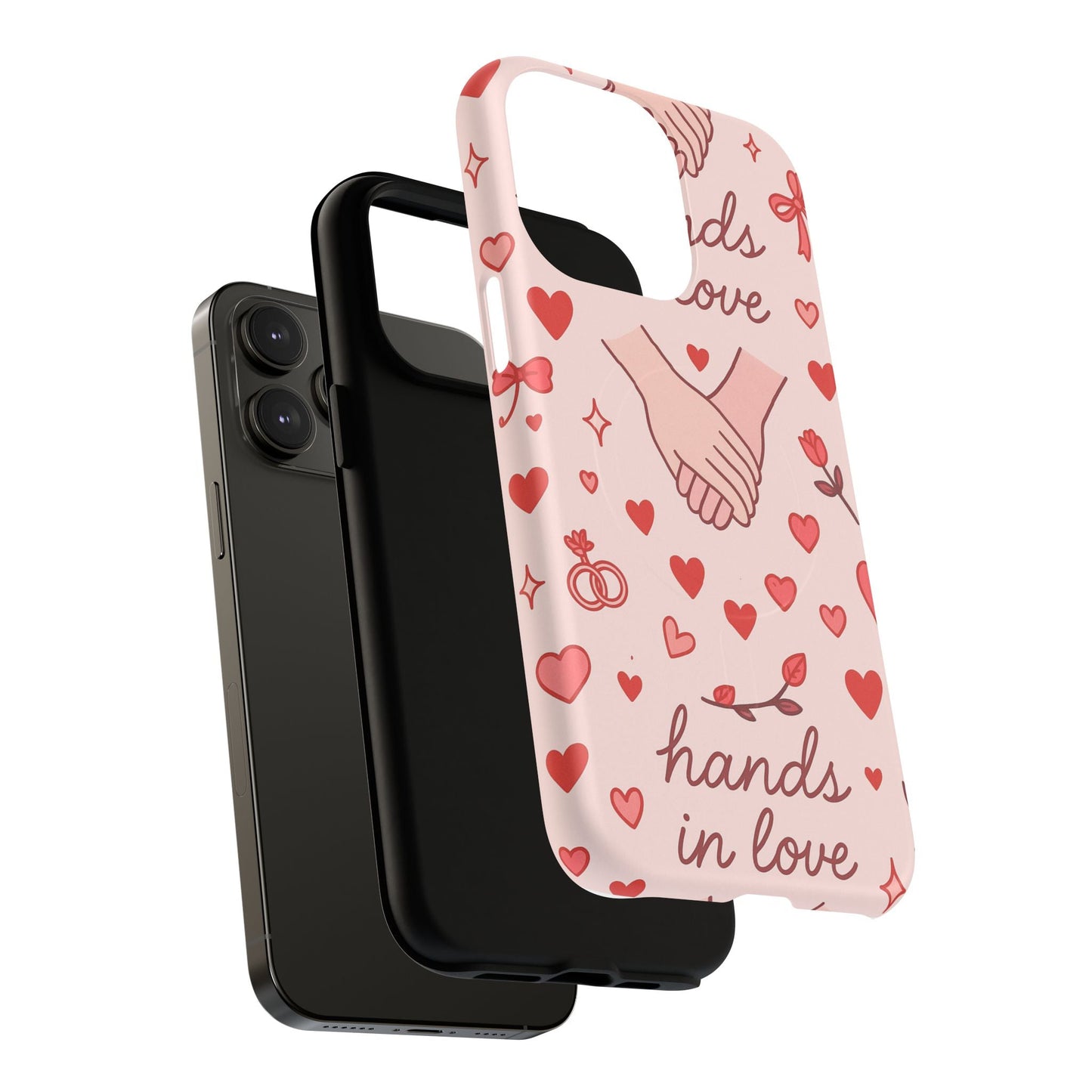 Hands in Love iPhone Case - Compatible with MagSafe  Shamo's
