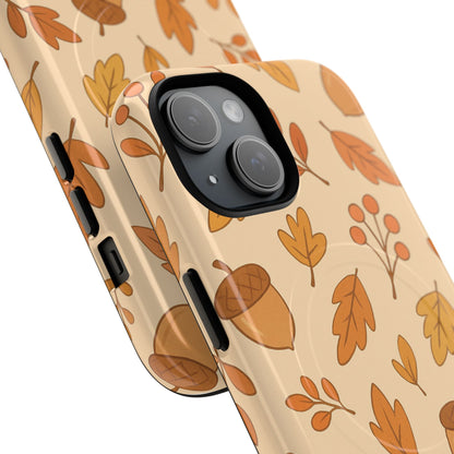 Autumn Leaves Woodland Berries iPhone Case | MagSafe