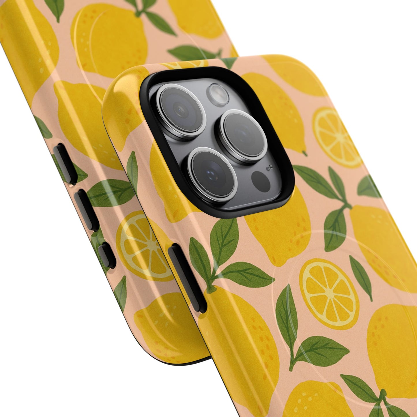 Lemon Fruit Design iPhone Case | MagSafe Compatible