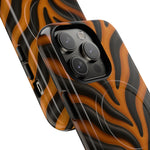 Fierce Tiger Striped iPhone Case - Works with MagSafe - Shamo's