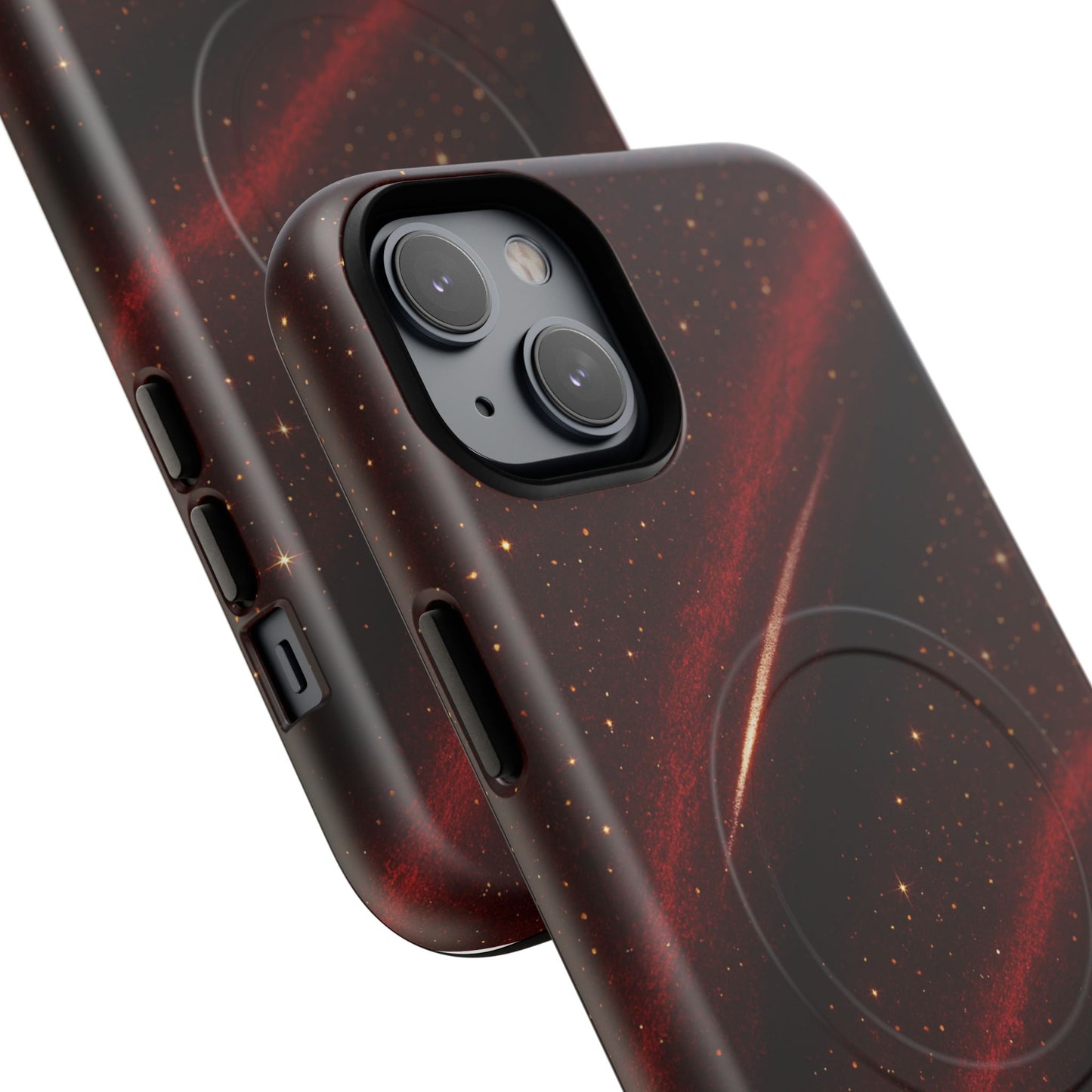 Red Nebula iPhone Case with MagSafe