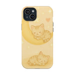 Sweet Kitten Dreams iPhone Case with MagSafe - iPhone 15 Plus / Matte - Shamo's