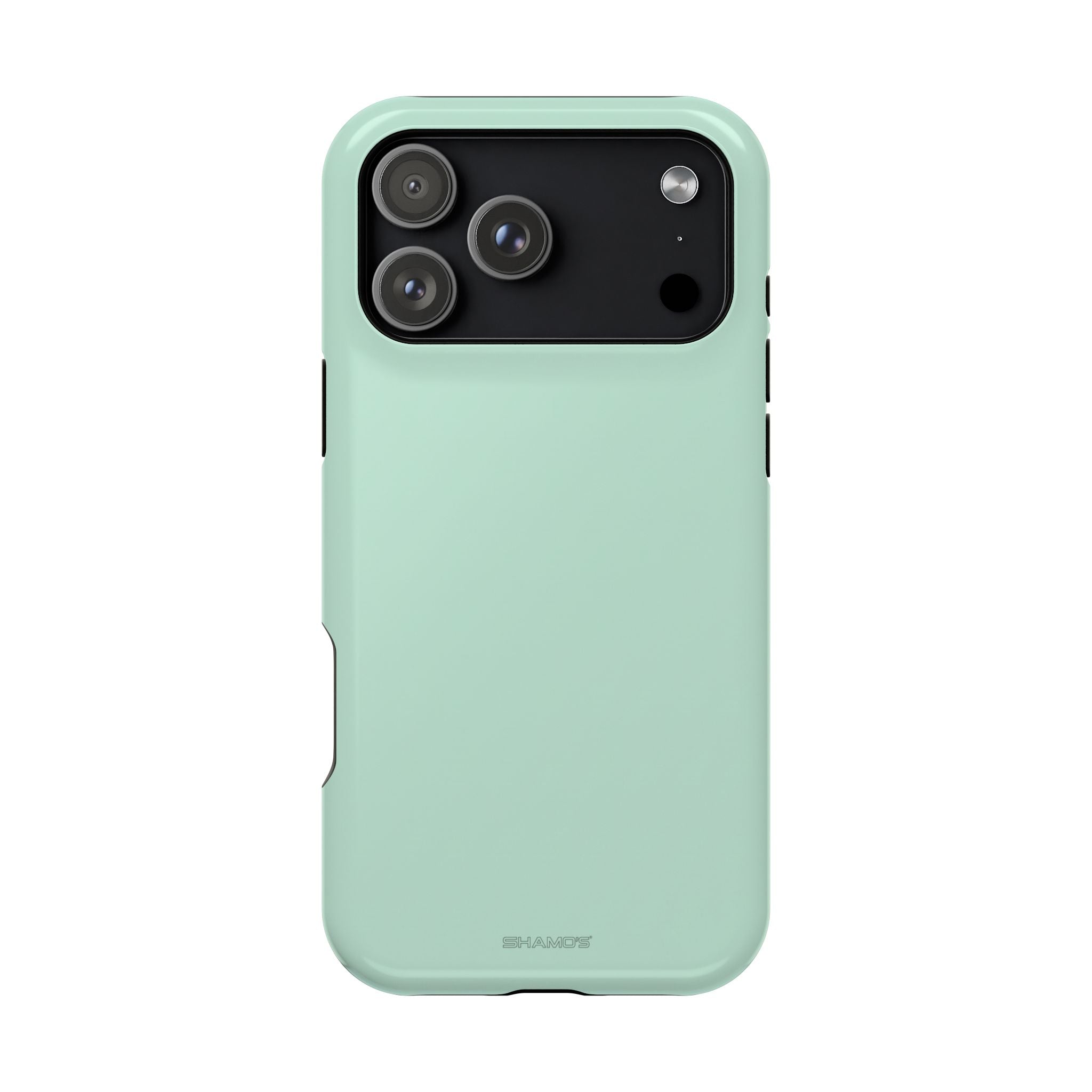Frosted Mint MagSafe Compatible Impact-Resistant iPhone Case - iPhone 17 Pro Max / Glossy - Shamo's