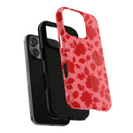 Red Floral Love iPhone Case (MagSafe compatible)  Shamo's