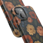 Floral Vintage Rose Magnetic Impact iPhone Case with MagSafe  Shamo's
