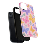 Butterfly Pattern Compatible with MagSafe Tough Magnetic Phone Case - Shamo's