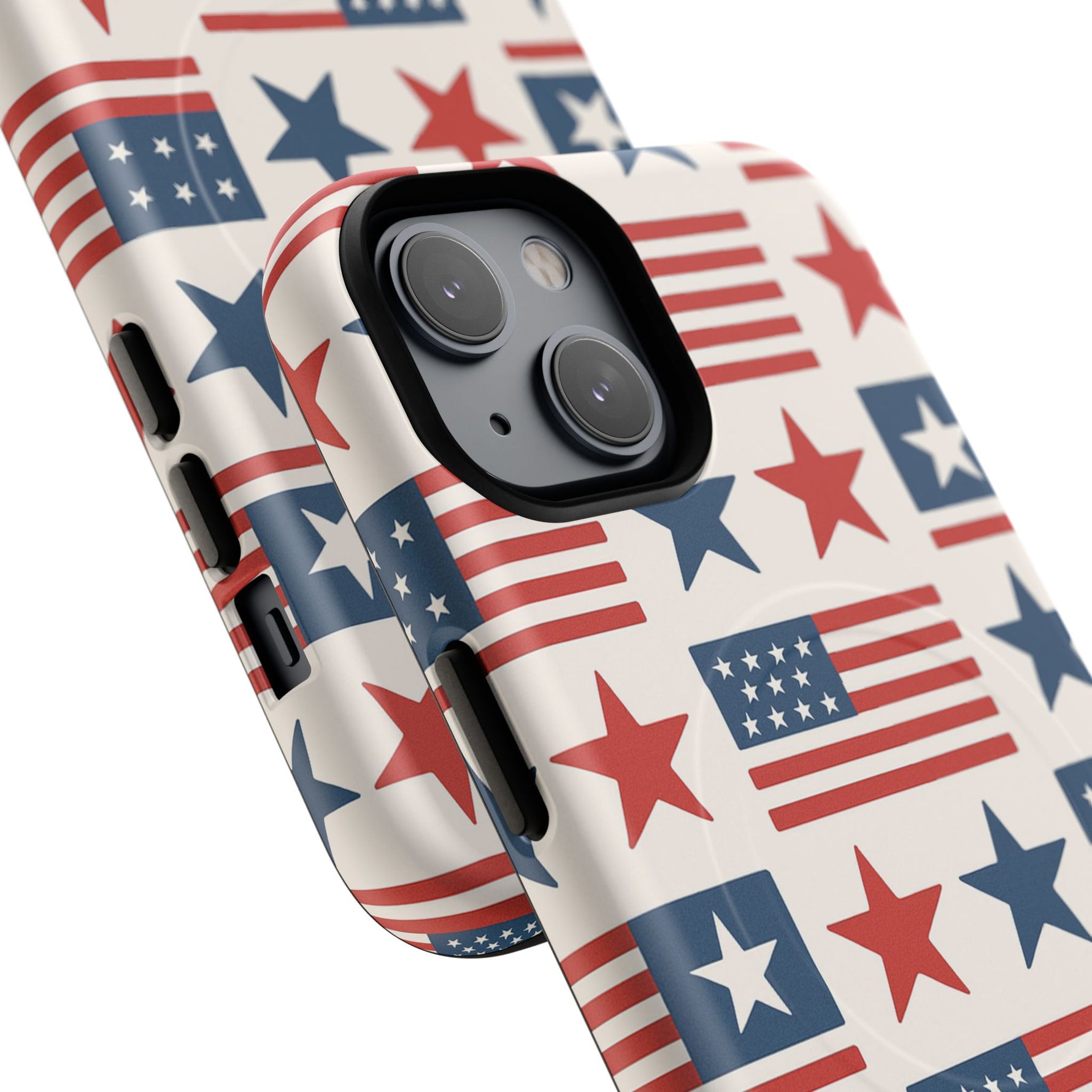 Patriotic American Flag iPhone Case | MagSafe