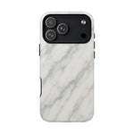 Classic White Marble iPhone Case with MagSafe - Shamo's