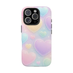 Cute Rainbow Hearts Phone Case  Shamo's iPhone 16 Pro