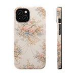 Floral Vintage Rose Phone Case, MagSafe Impact-Resistant - iPhone 14 / Glossy - Shamo's