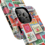 Vintage Romantic Love Stamp iPhone Case | Tough Protection + MagSafe  Shamo's