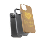 Grateful Heart iPhone Case — Warm Neon Heart  Shamo's