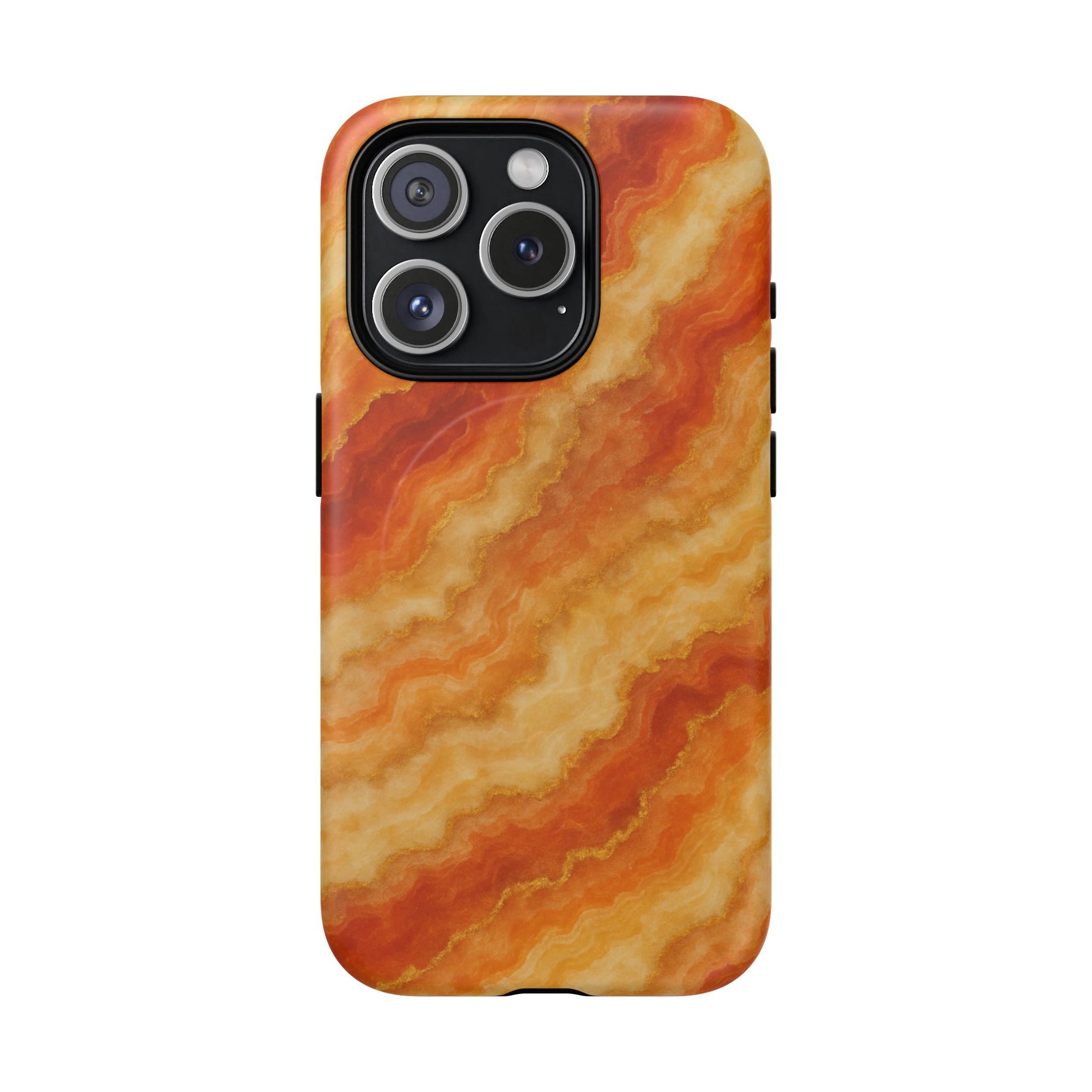 Amber Agate Marble iPhone Case with MagSafe - Shamo's