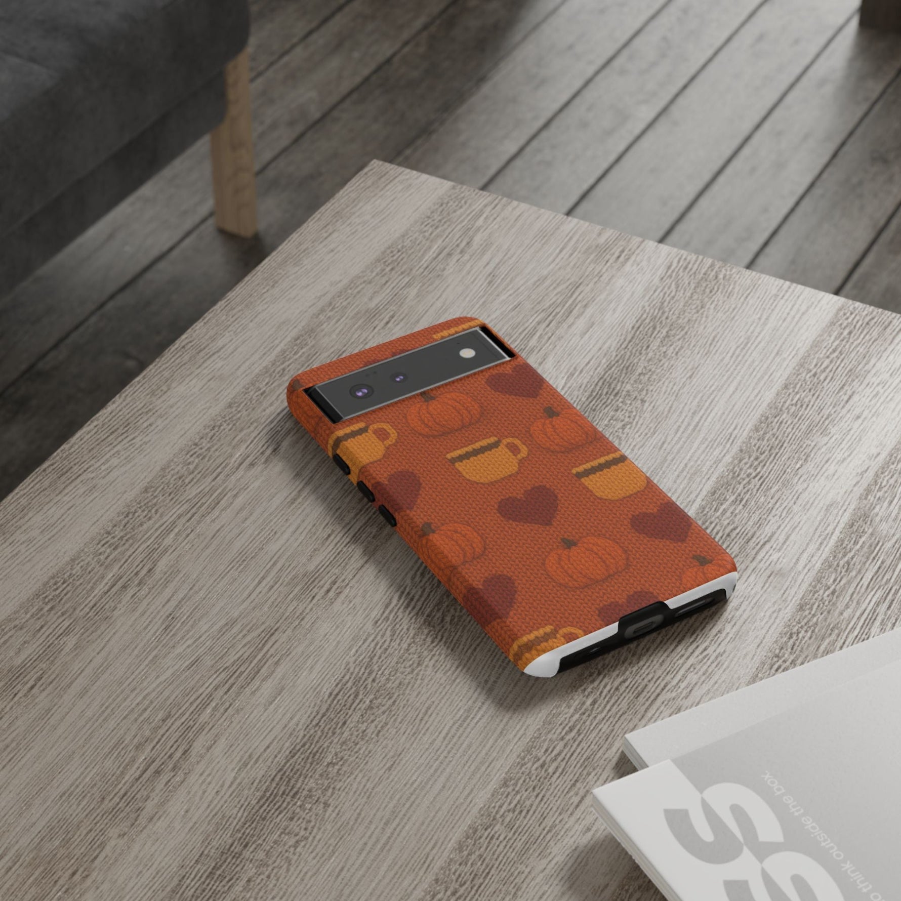 Fall Pumpkin & Coffee iPhone Case  Shamo's