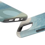 “Calm Over Chaos” Abstract Ocean Wave iPhone Case | MagSafe Compatible  Shamo's
