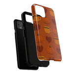Fall Pumpkin & Coffee iPhone Case  Shamo's