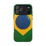 Brazil Flag iPhone Case | MagSafe - Shamo's