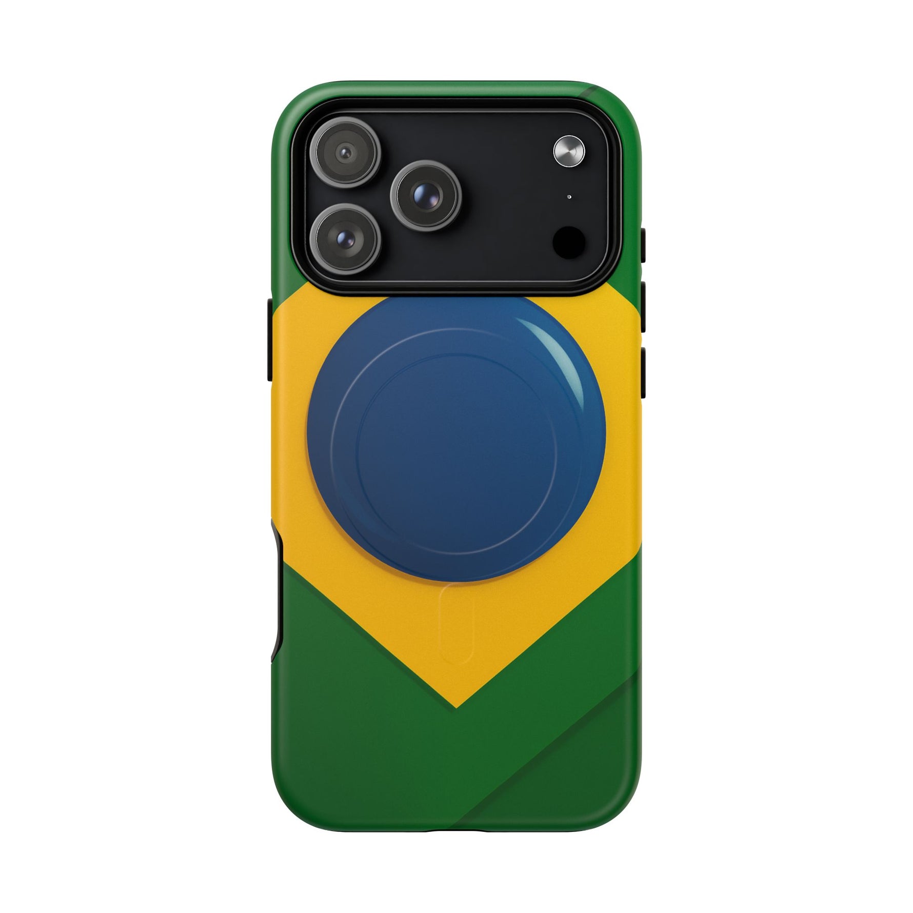 Brazil Flag iPhone Case | MagSafe - Shamo's