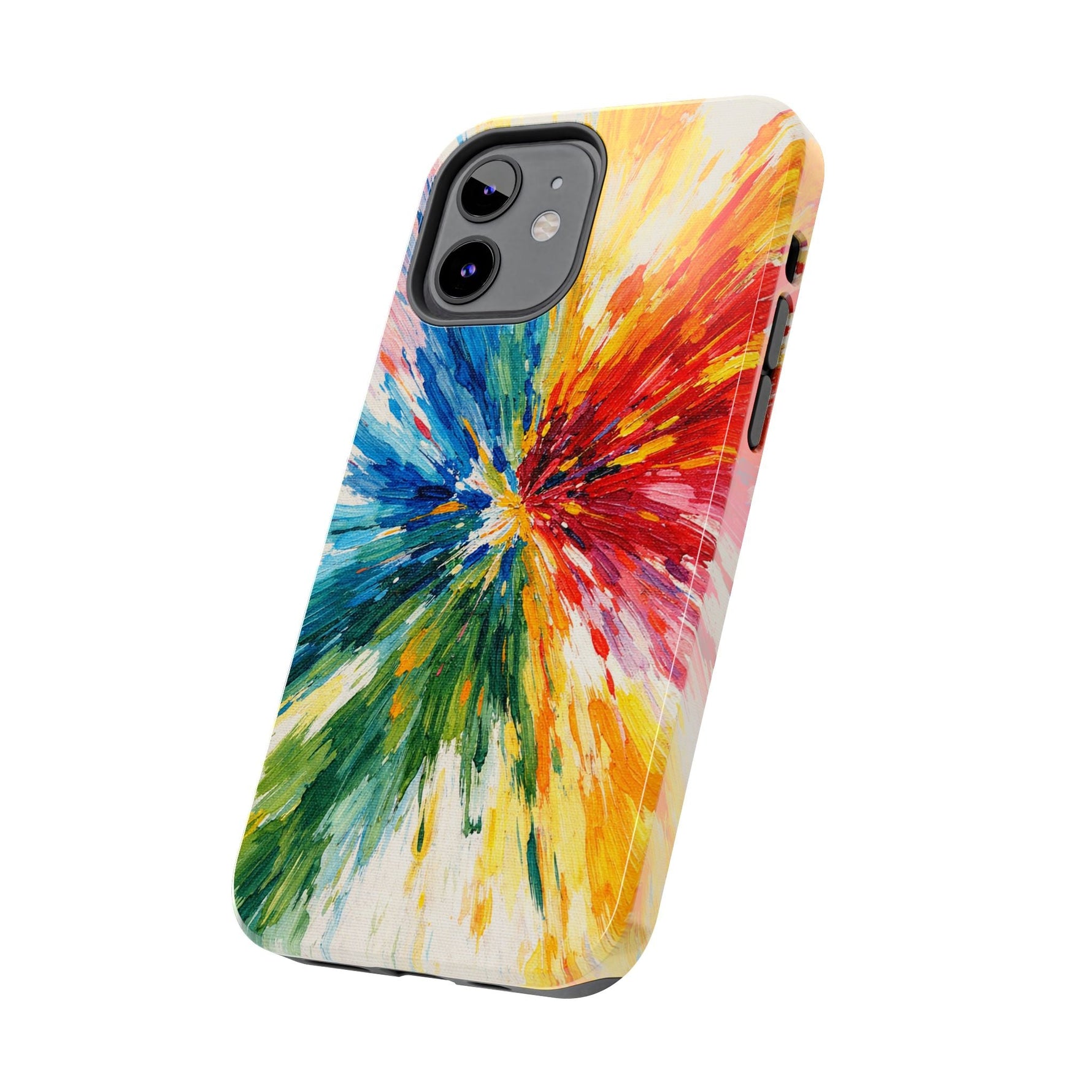 Vibrant Abstract Paint Explosion Impact Phone Case  Shamo's