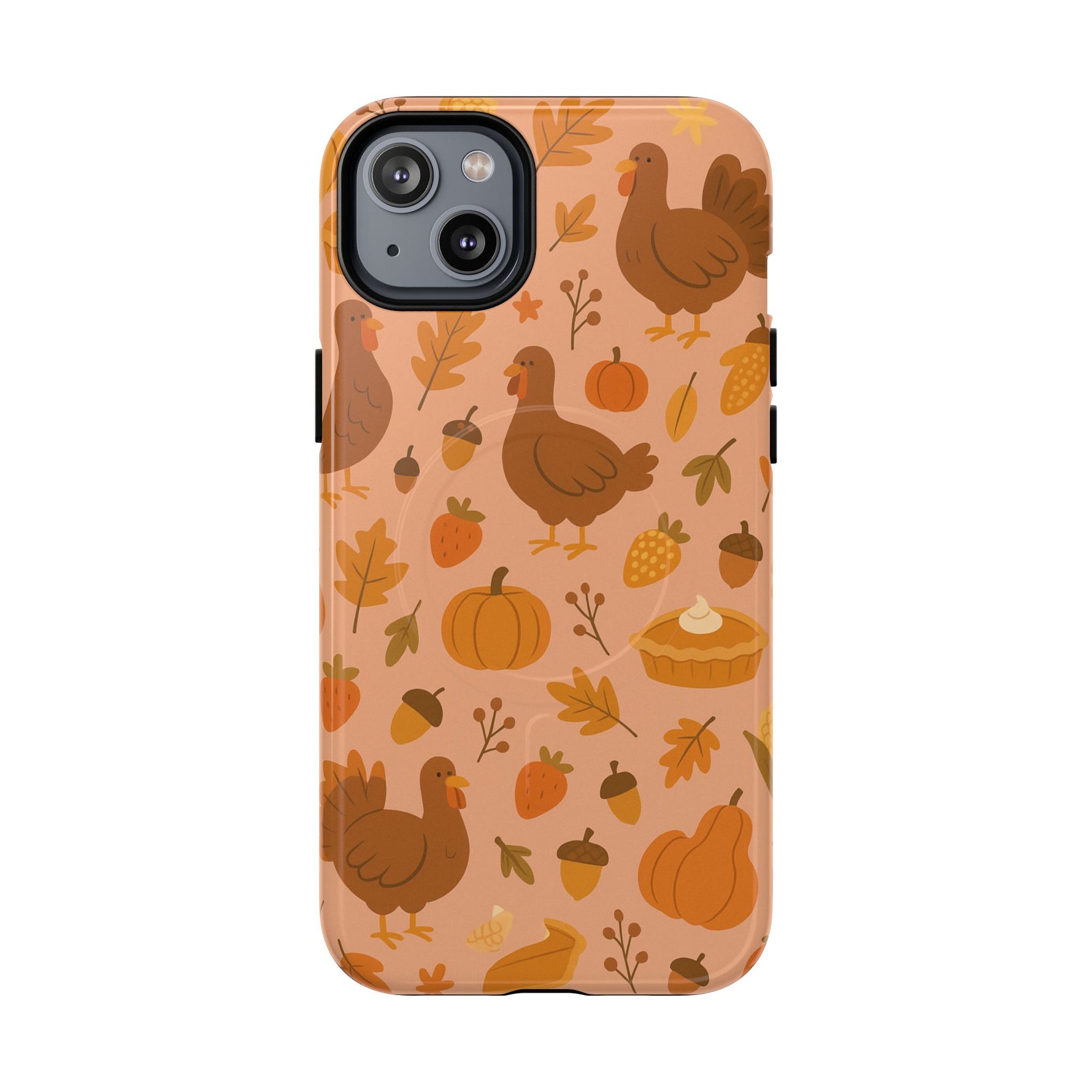 Thanksgiving-Inspired Tough Case for iPhone | Compatible with MagSafe - Shamo's