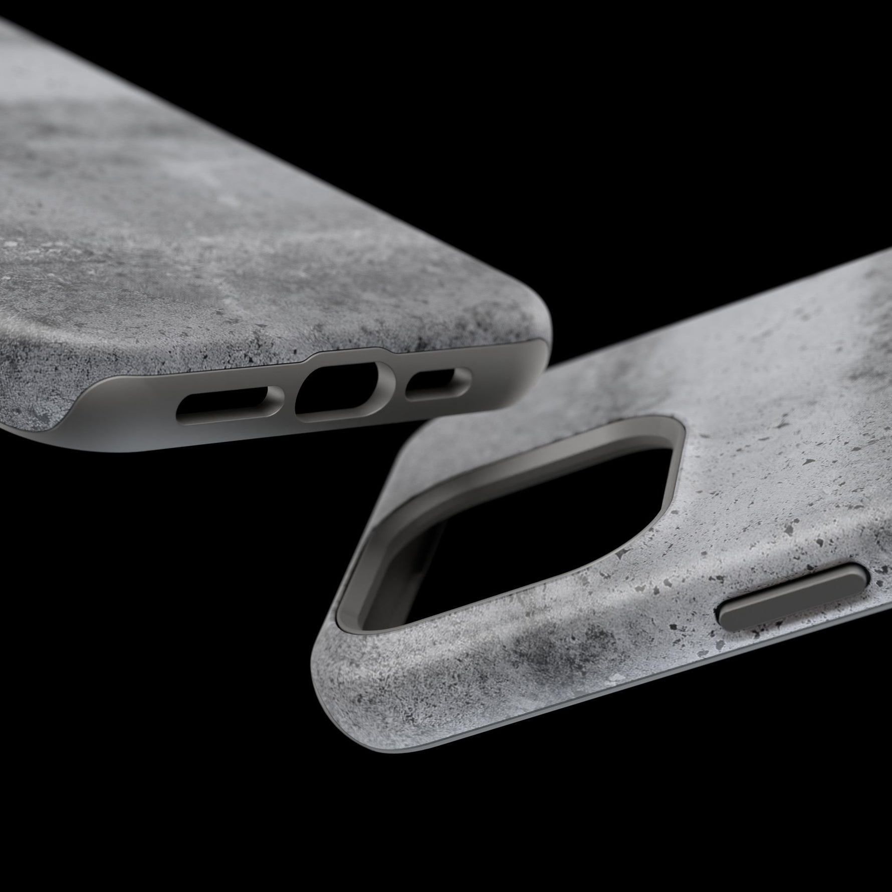 Concrete Pattern iPhone Case with Magsafe Compatibility