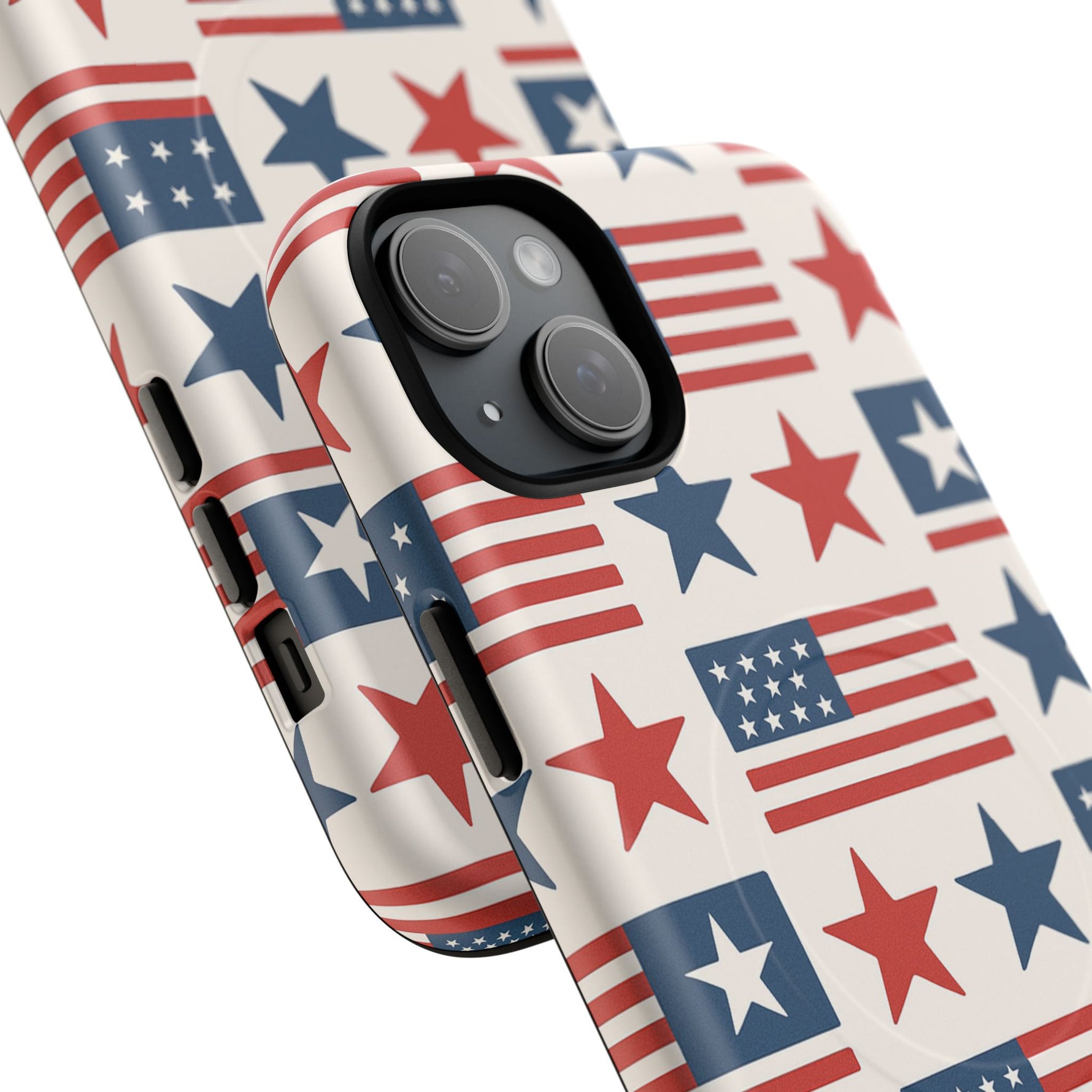 Patriotic American Flag iPhone Case | MagSafe