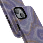 Purple Agate Marble iPhone Case with MagSafe  Shamo's