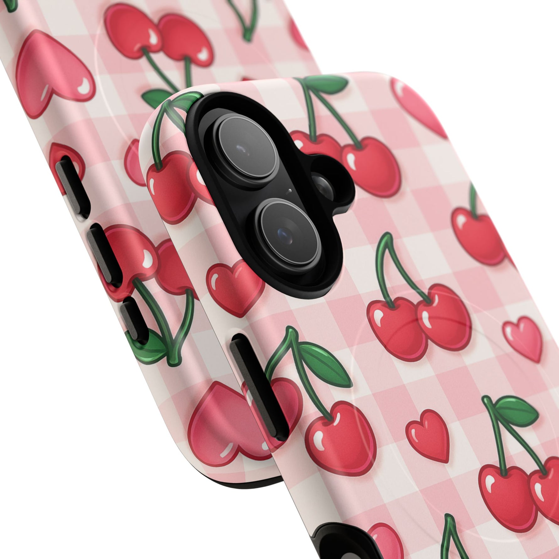 Y2K Cherries & Hearts iPhone Case | MagSafe - Shamo's