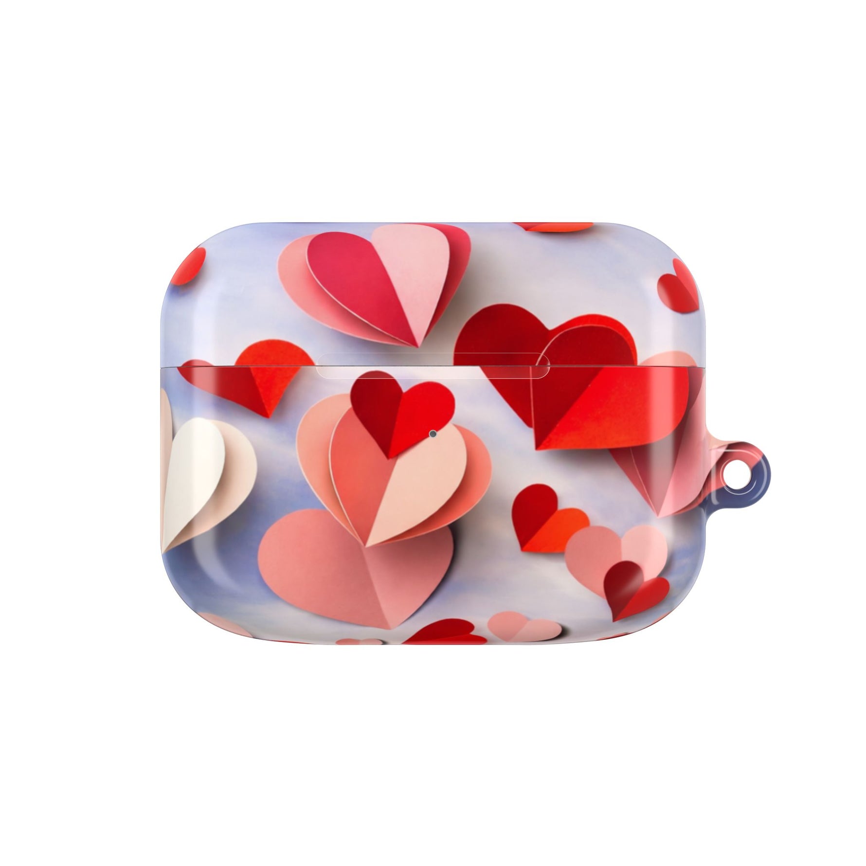 AirPod Case | 3D Paper Hearts Valentine Protective AirPods Case